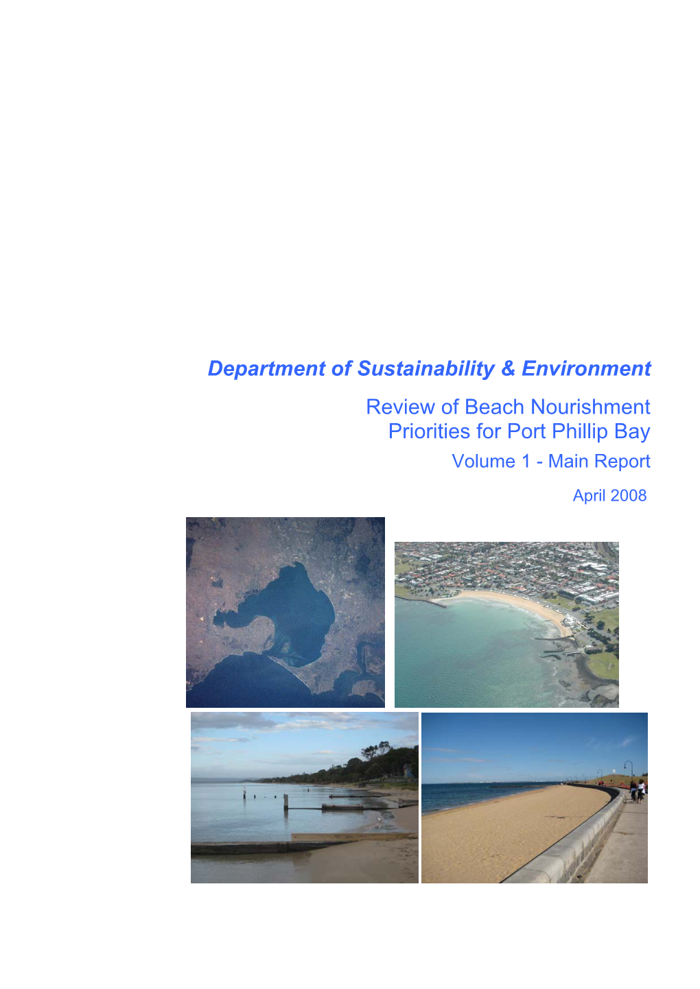 Department of Sustainability & Environment Review of Beach