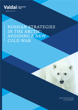 Russian Strategies in the Arctic