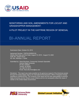 Bi-Annual Report