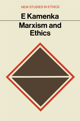 Marxism and Ethics