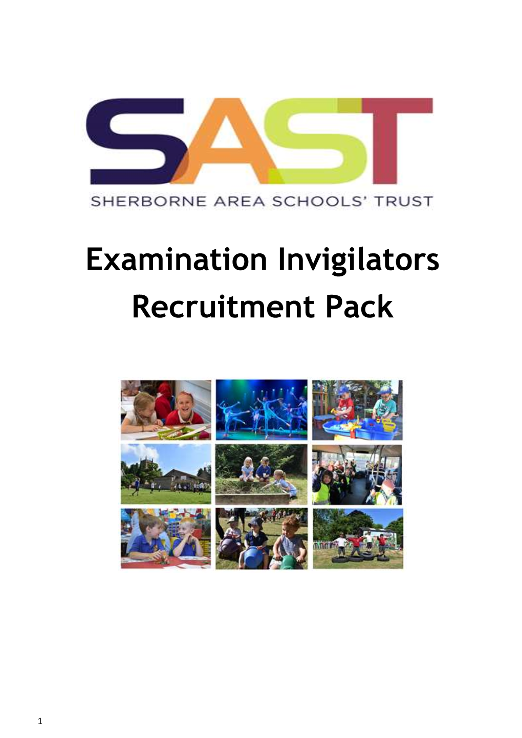 Examination Invigilators Recruitment Pack