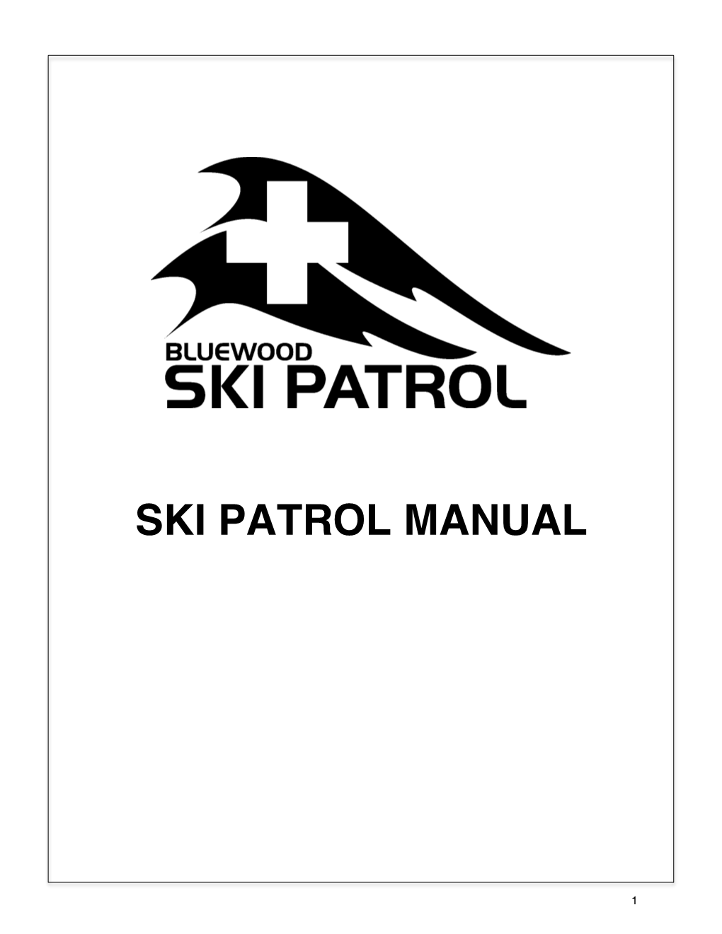 Ski Patrol Manual