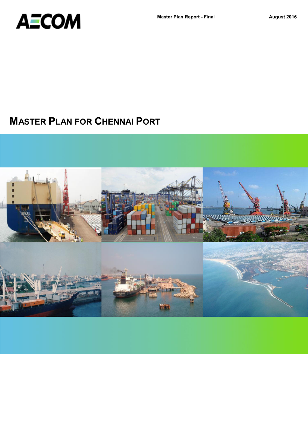 Master Plan for Chennai Port