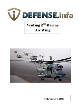 Visiting 2Nd Marine Air Wing