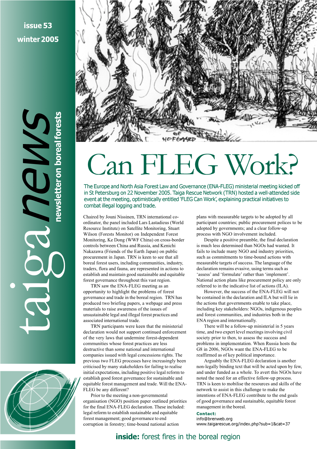 Taiga News Issue 53 (Winter 2005)