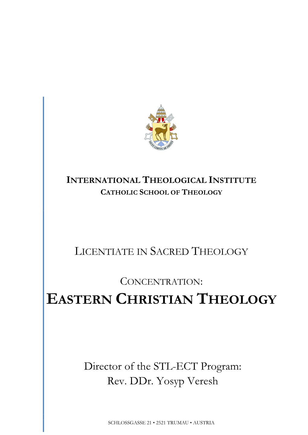 Eastern Christian Theology