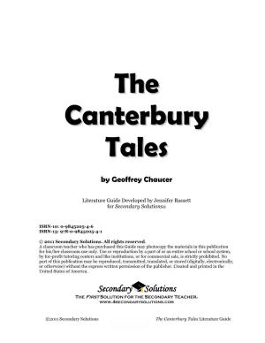 The Canterbury Tales Literature Guide