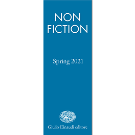 Einaudi Non-Fiction Titles