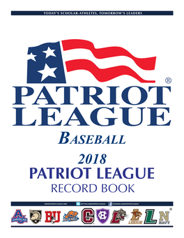 2018 Patriot League Baseball Record Book