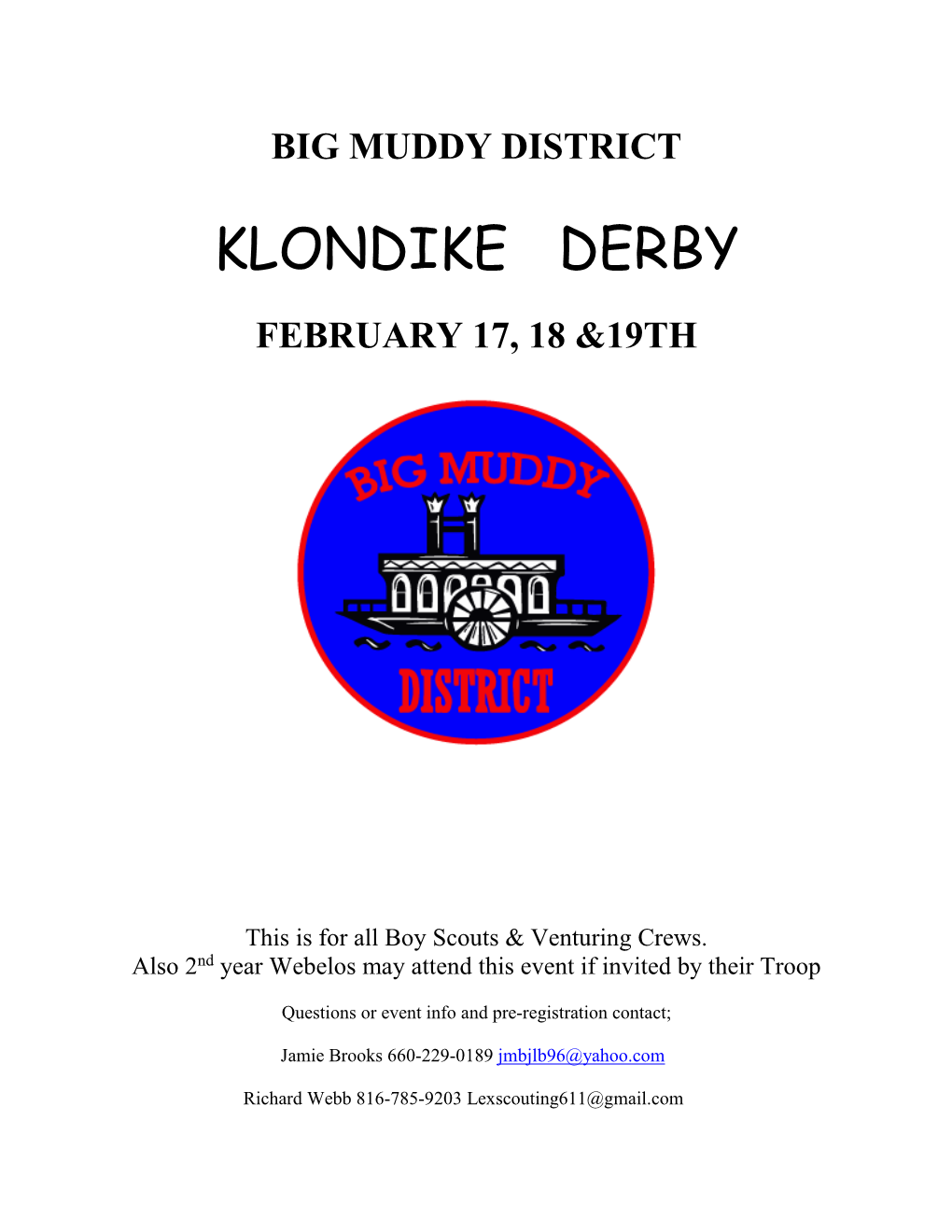 Klondike Derby