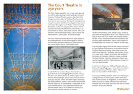 The Theatre Museum Moved in in THEATRE 1922 (See Opposite Page)