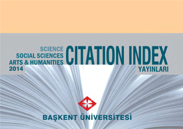 Citation Index Ve Scopus Yayınları 2014