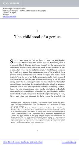 The Childhood of a Genius