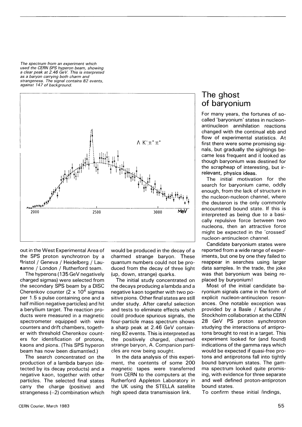 The Ghost of Baryonium