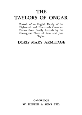 Taylors of Ongar