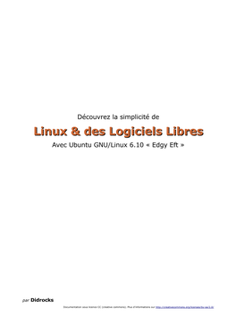 Linux & Des Logiciels Libres