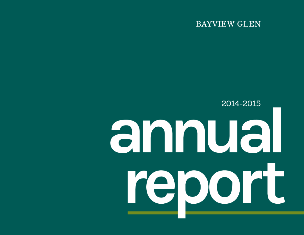 BVG Annualreport 2014 2015