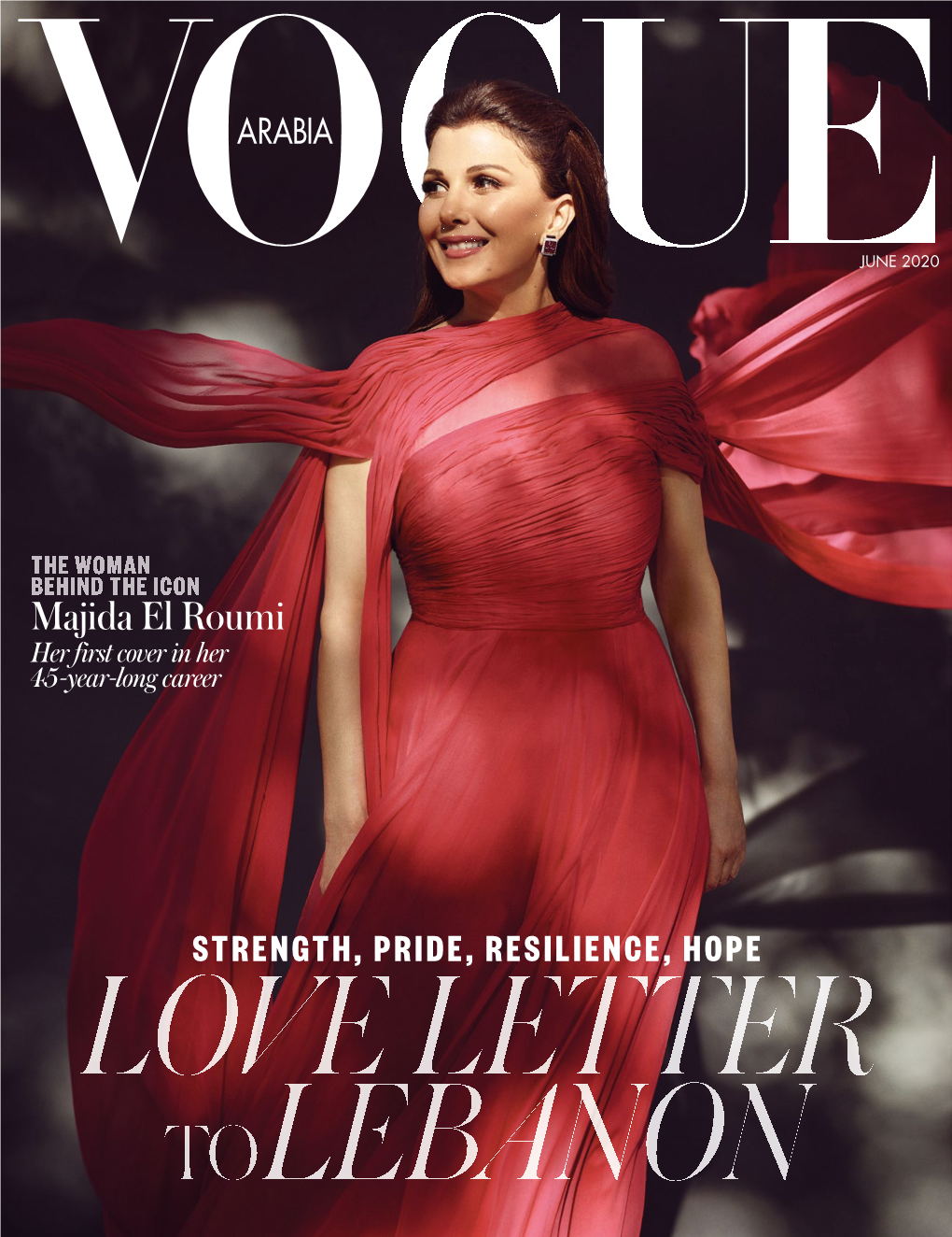 Majida El Roumi Her First Cover in Her 45-Year-Long Career