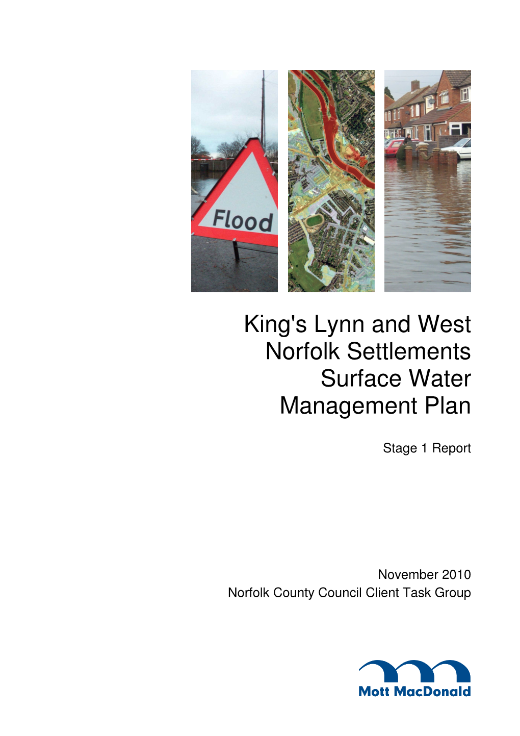 King's Lynn and West Norfolk Settlements Surface Water Management Plan