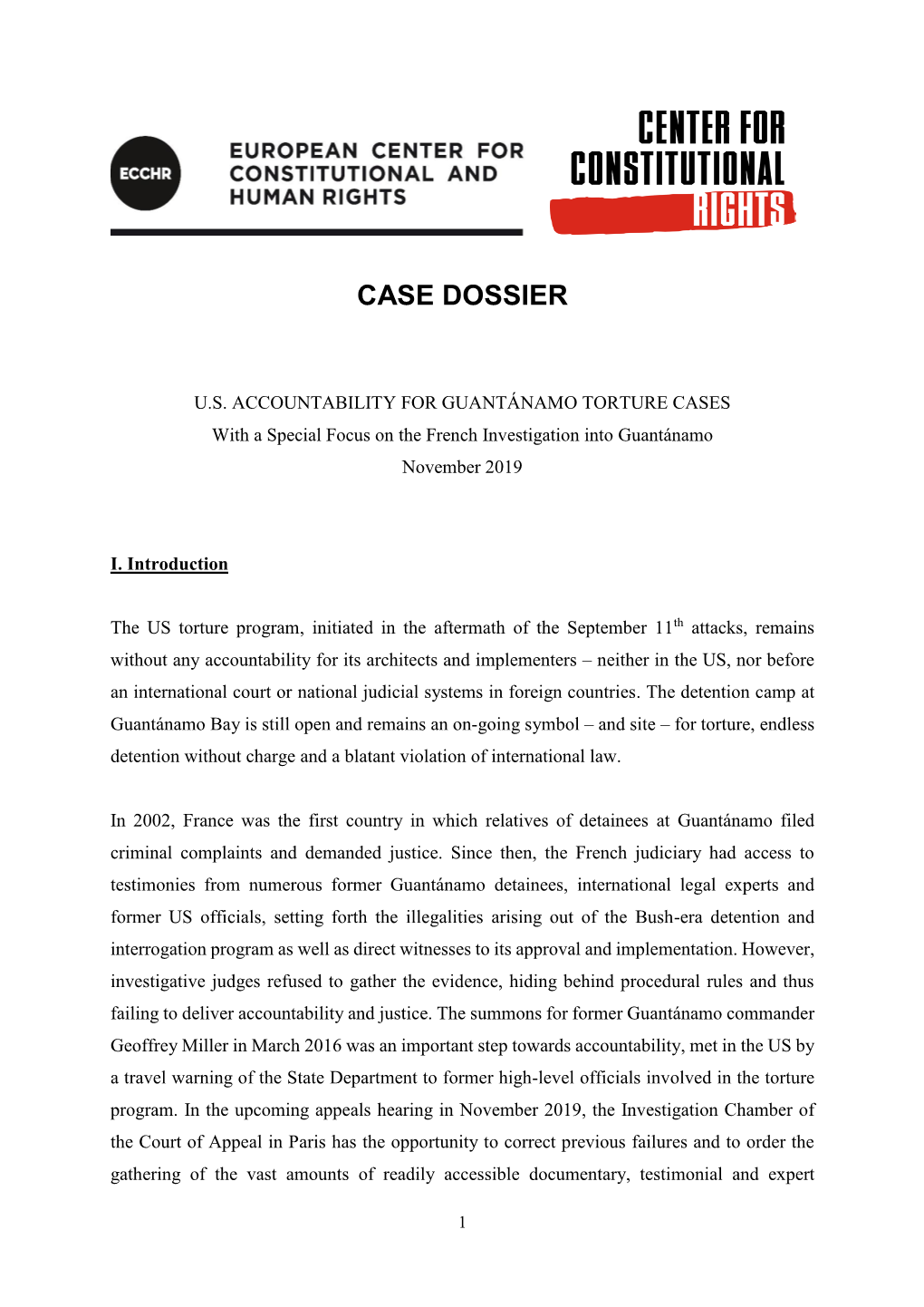 PDF Case Dossier