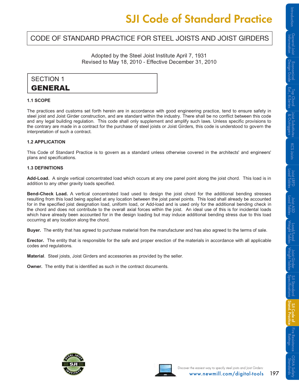 SJI Code of Standard Practice