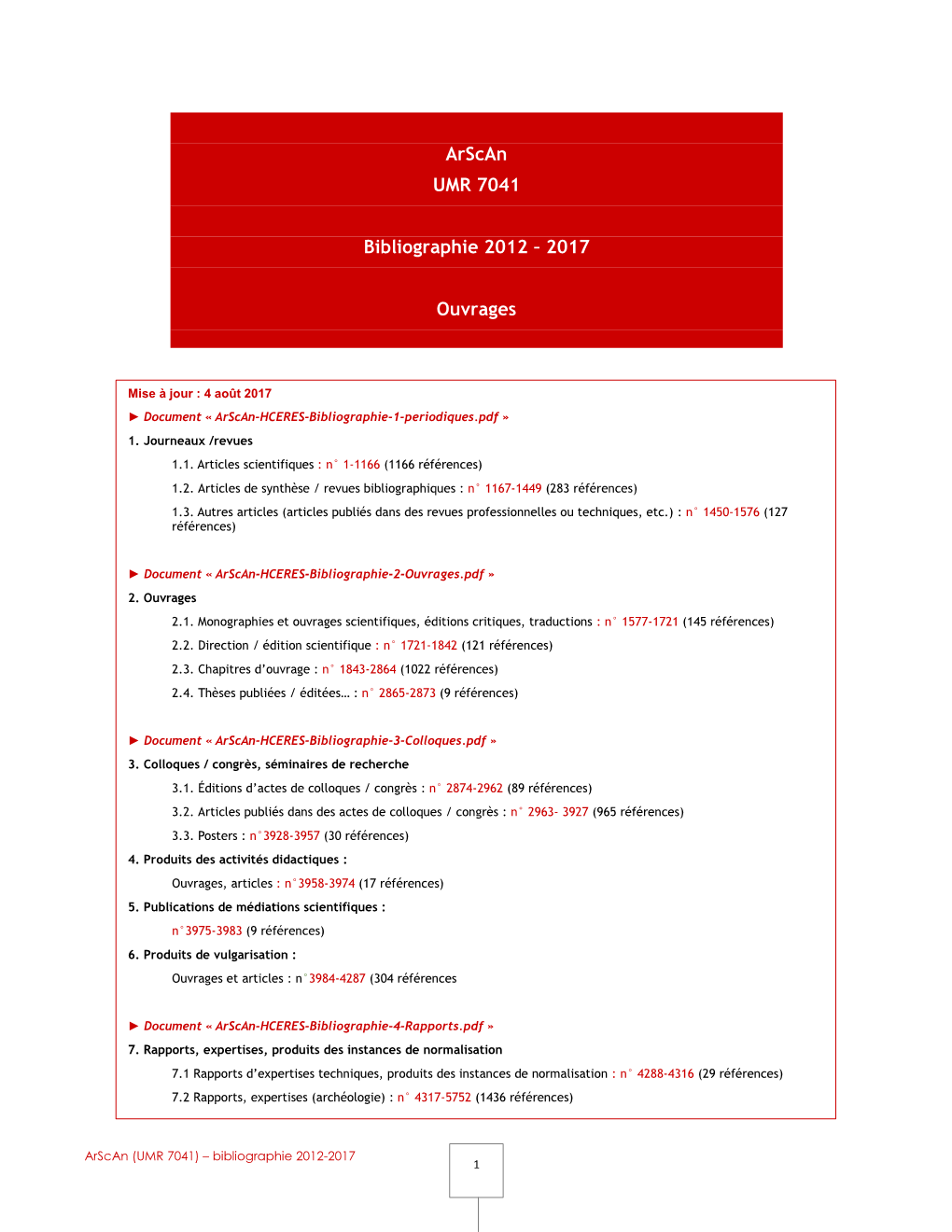 Arscan-HCERES-Bibliographie-2-Ouvrages.Pdf » 2