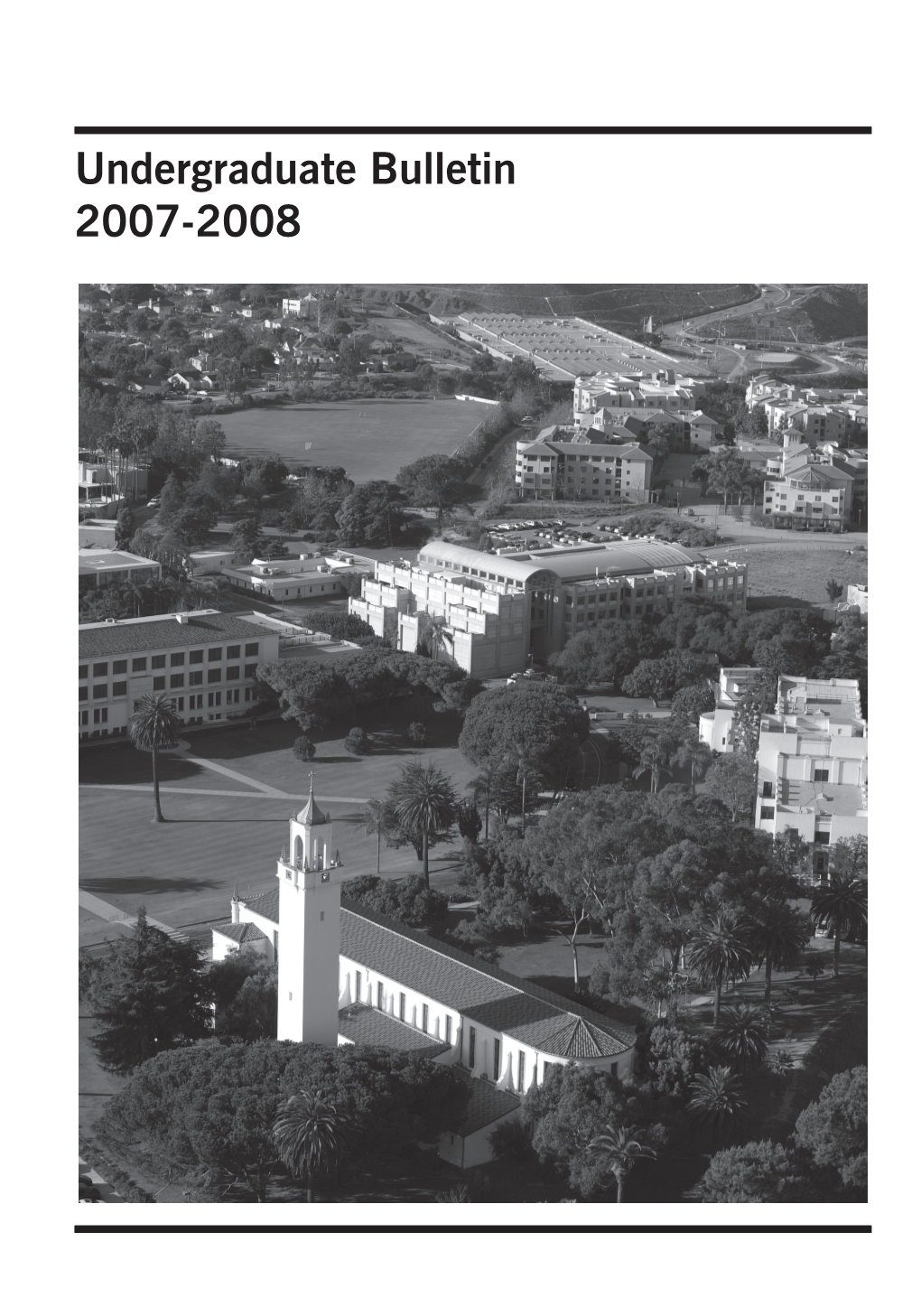 2007-08 Undergraduate Bulletin
