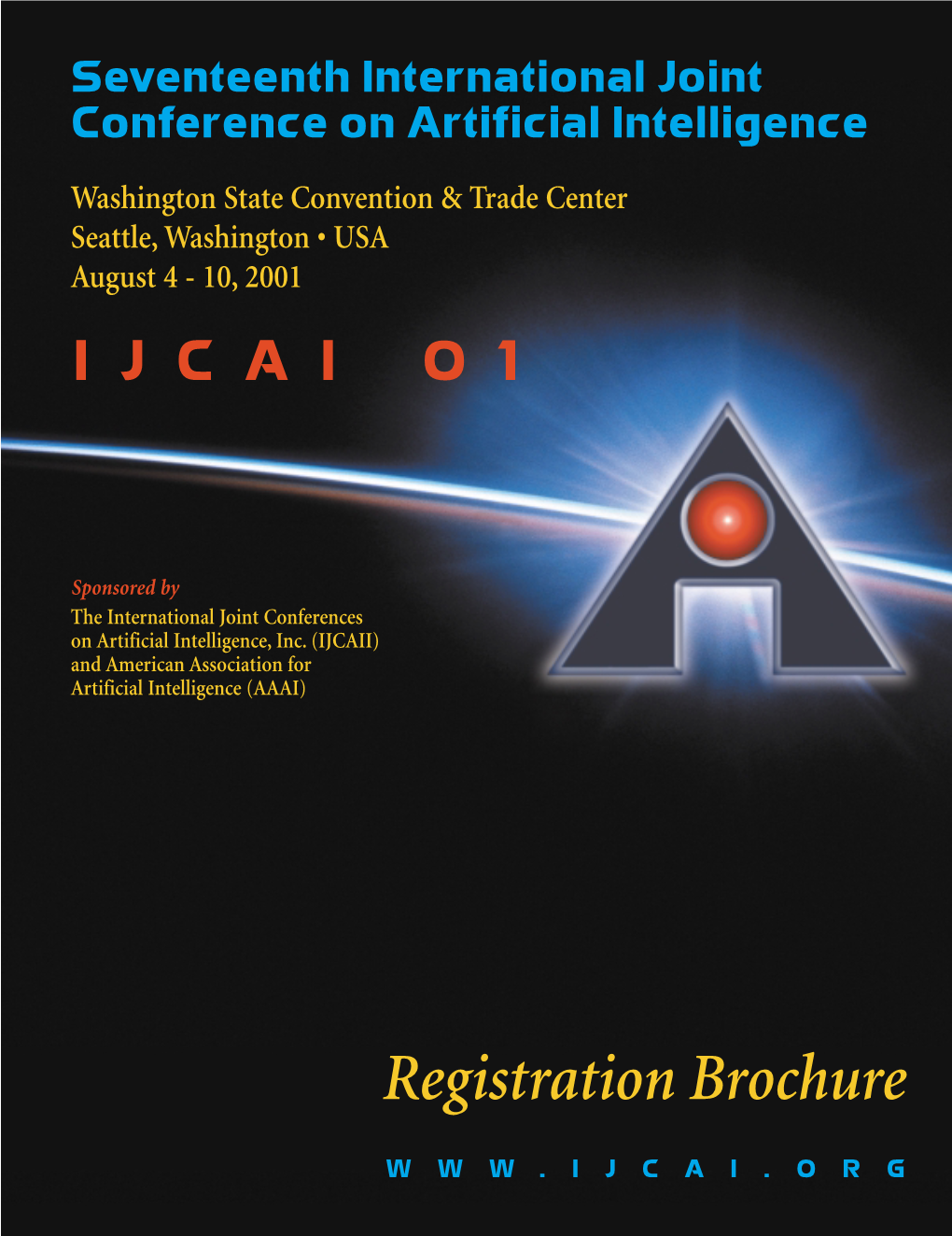IJCAI-01 Registration Brochure