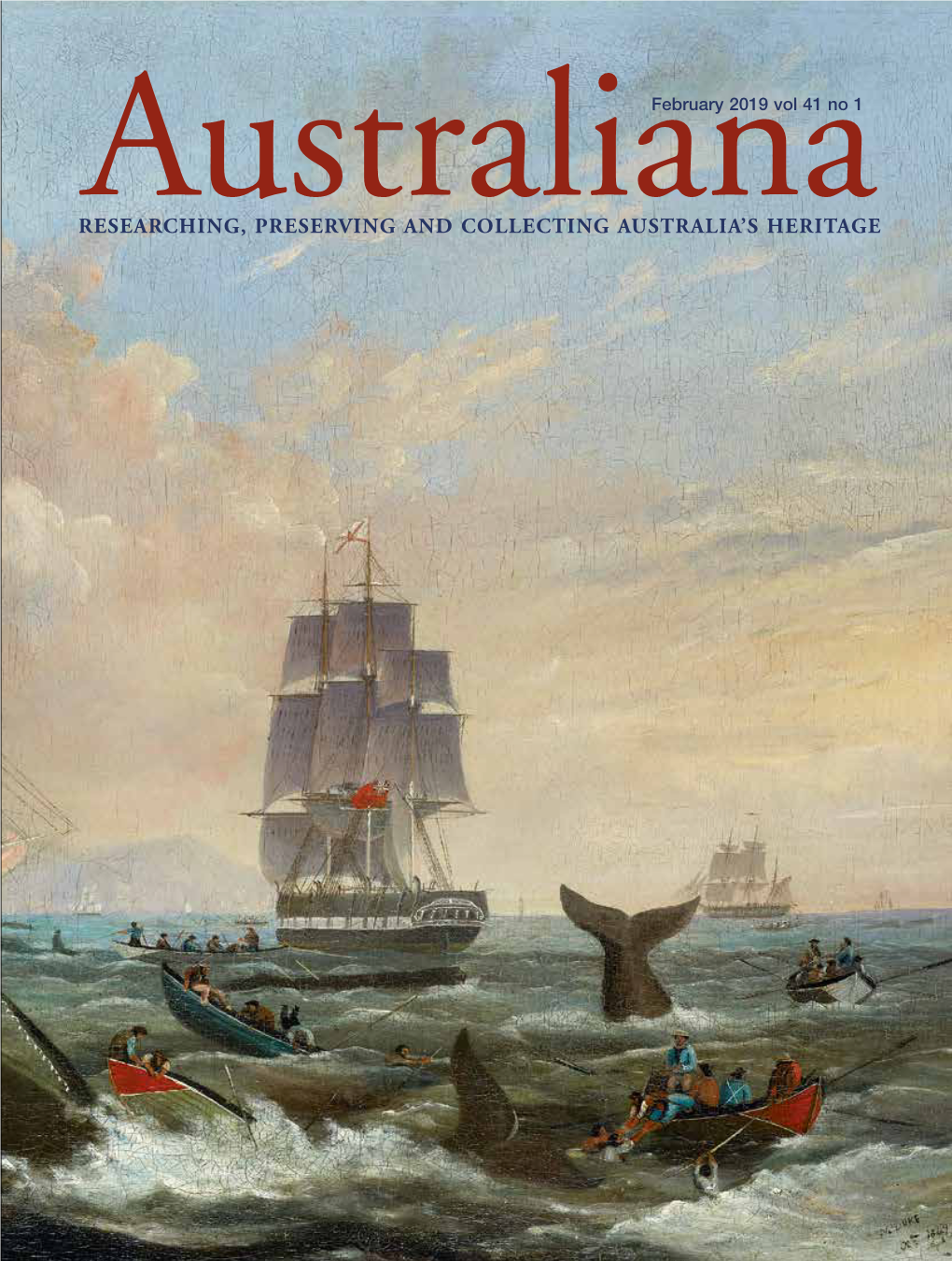 AUSTRALIANA February 2019 Vol 41 No 1