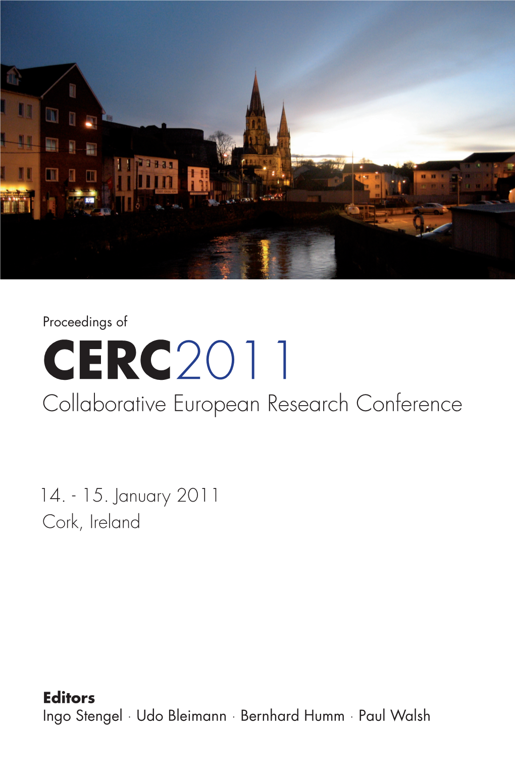 Proceedings of CERC 2011