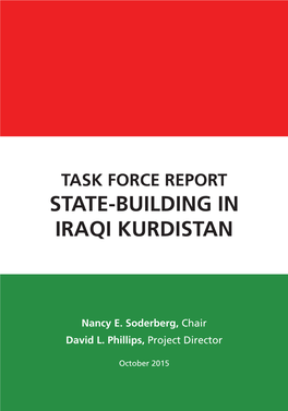 State-Building in Iraqi Kurdistan