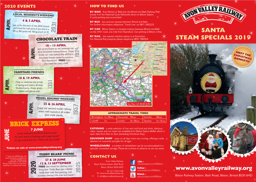 2031 Santa Steam Specials 2019 1957