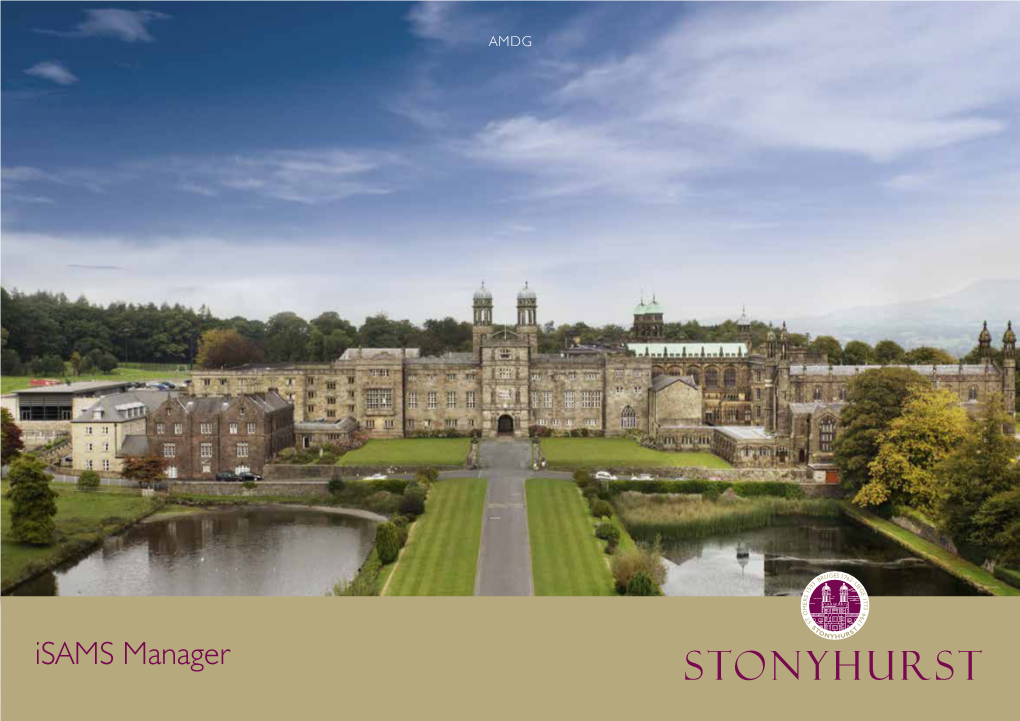 STONYHURST an Introduction to Stonyhurst College