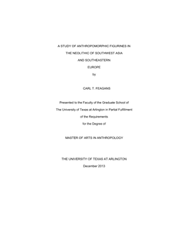 University of Texas at Arlington Dissertation Template