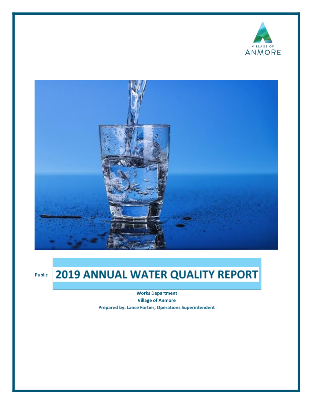 Annual Water Quality Report 2019