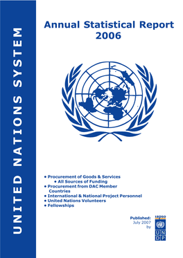 UNITED NATIONS SYSTEM Annual Statistical Report 2006