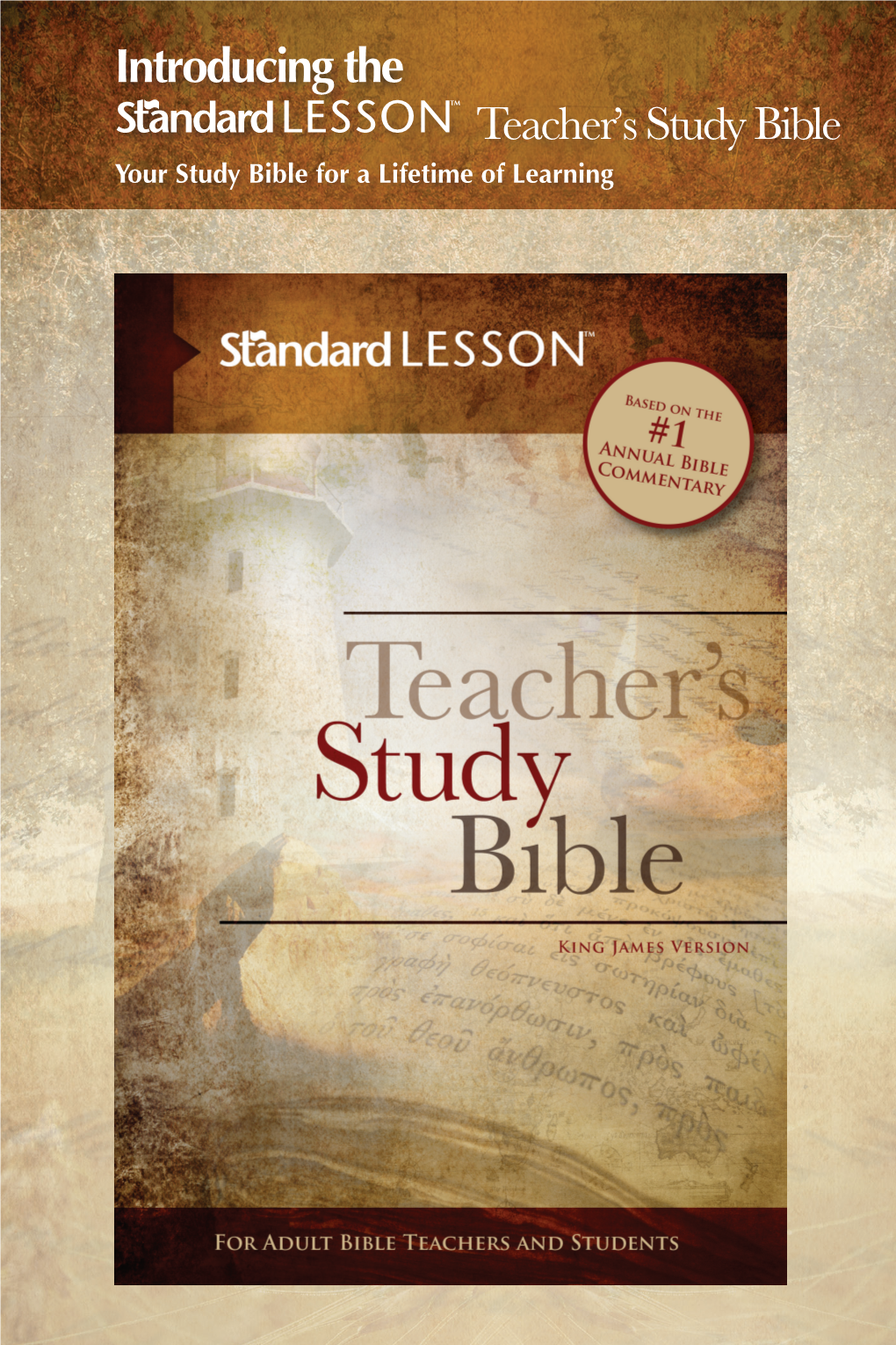 Introducing the Teacher's Study Bible