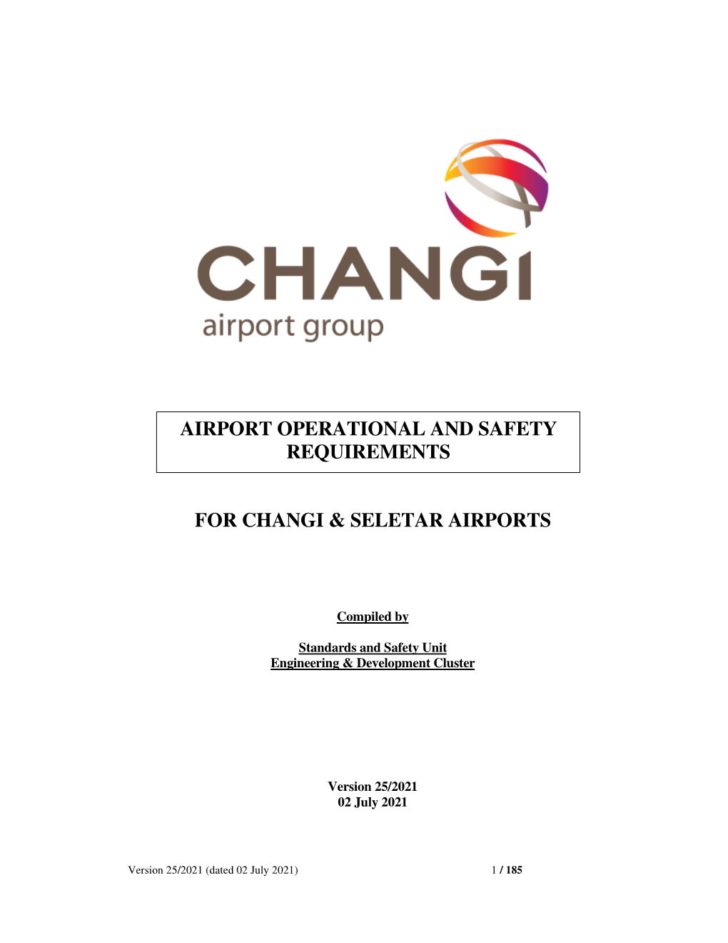 Airport Operational and Safety Requirements | PDF | 5.63 MB