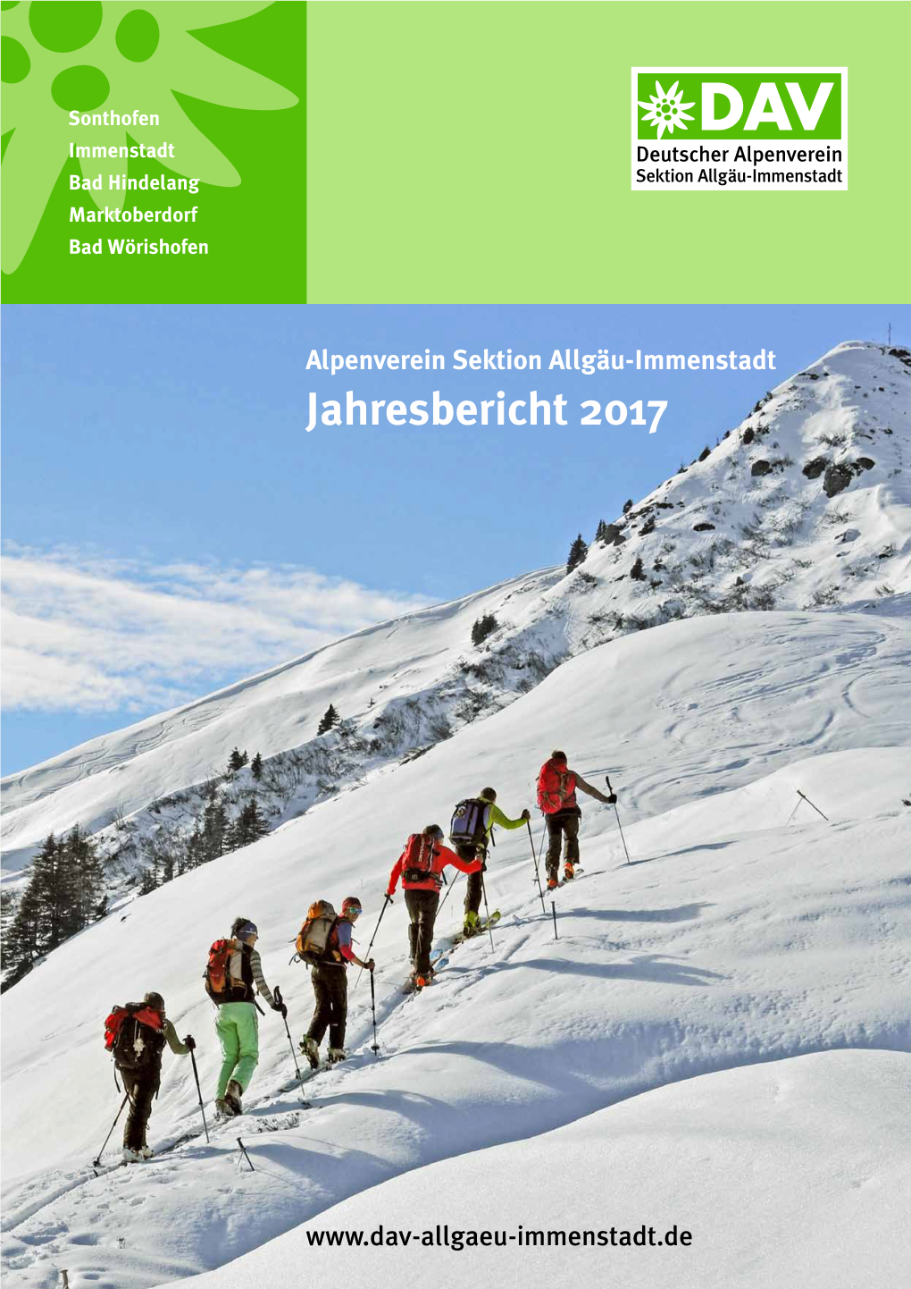 Alpenverein Sektion Allgäu-Immenstadt Jahresbericht 2017