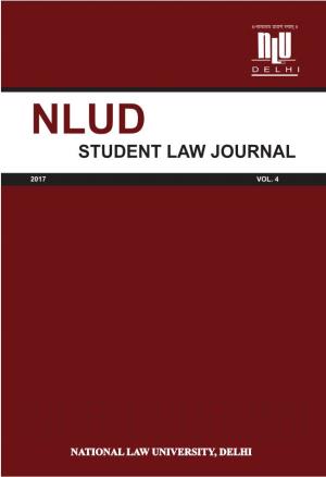 Nlud Student Law Journal