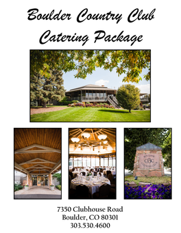 2018 Catering Packages.Pub