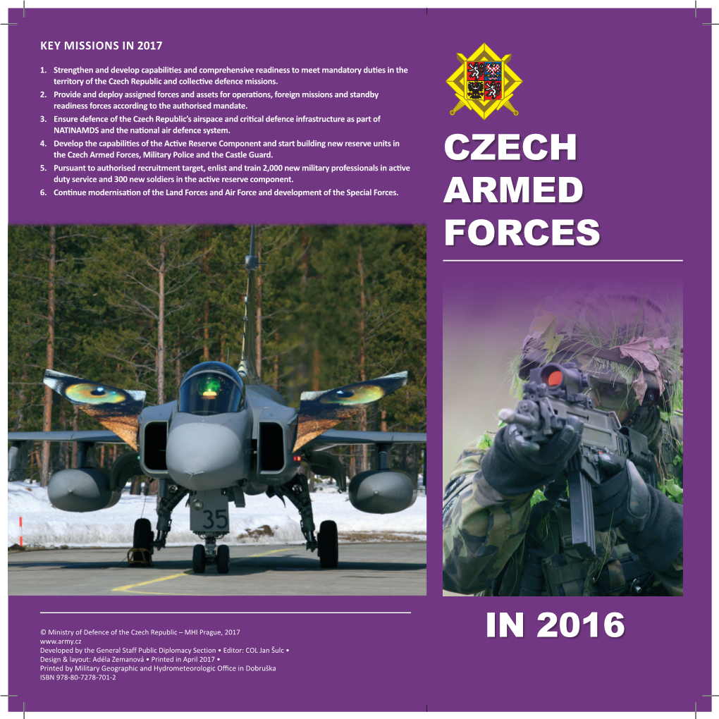 Czech Armed Forces, Military Police and the Castle Guard