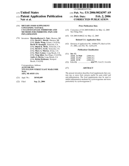 (12) Patent Application Publication (48) Pub