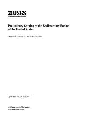 Preliminary Catalog of the Sedimentary Basins of the United States