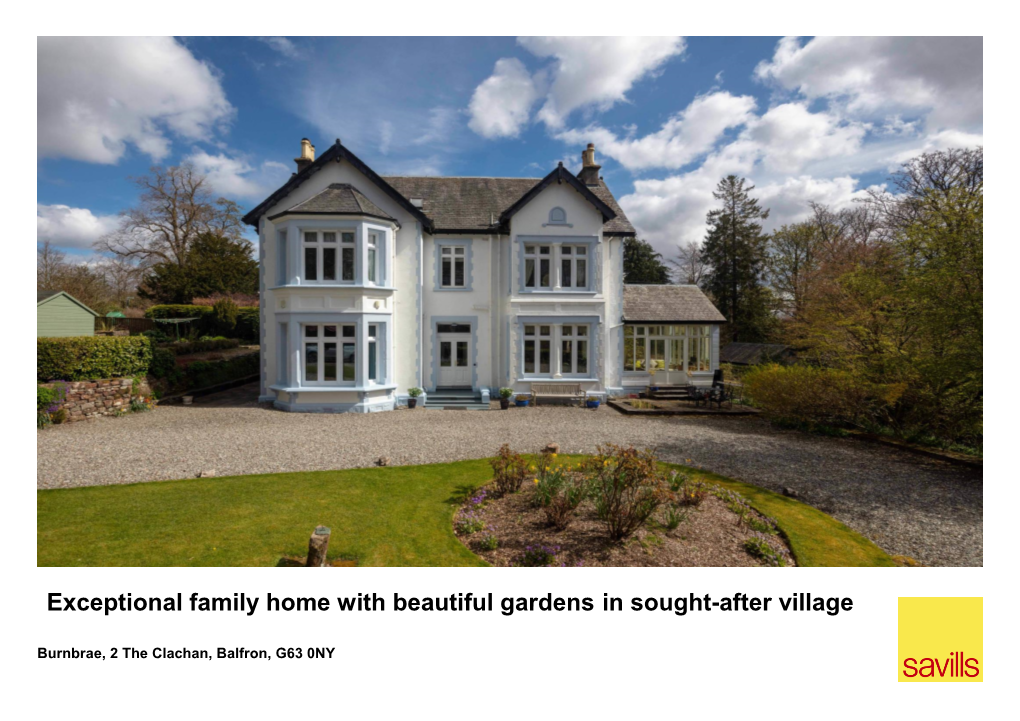 Exceptional Family Home with Beautiful Gardens in Sought-After Village