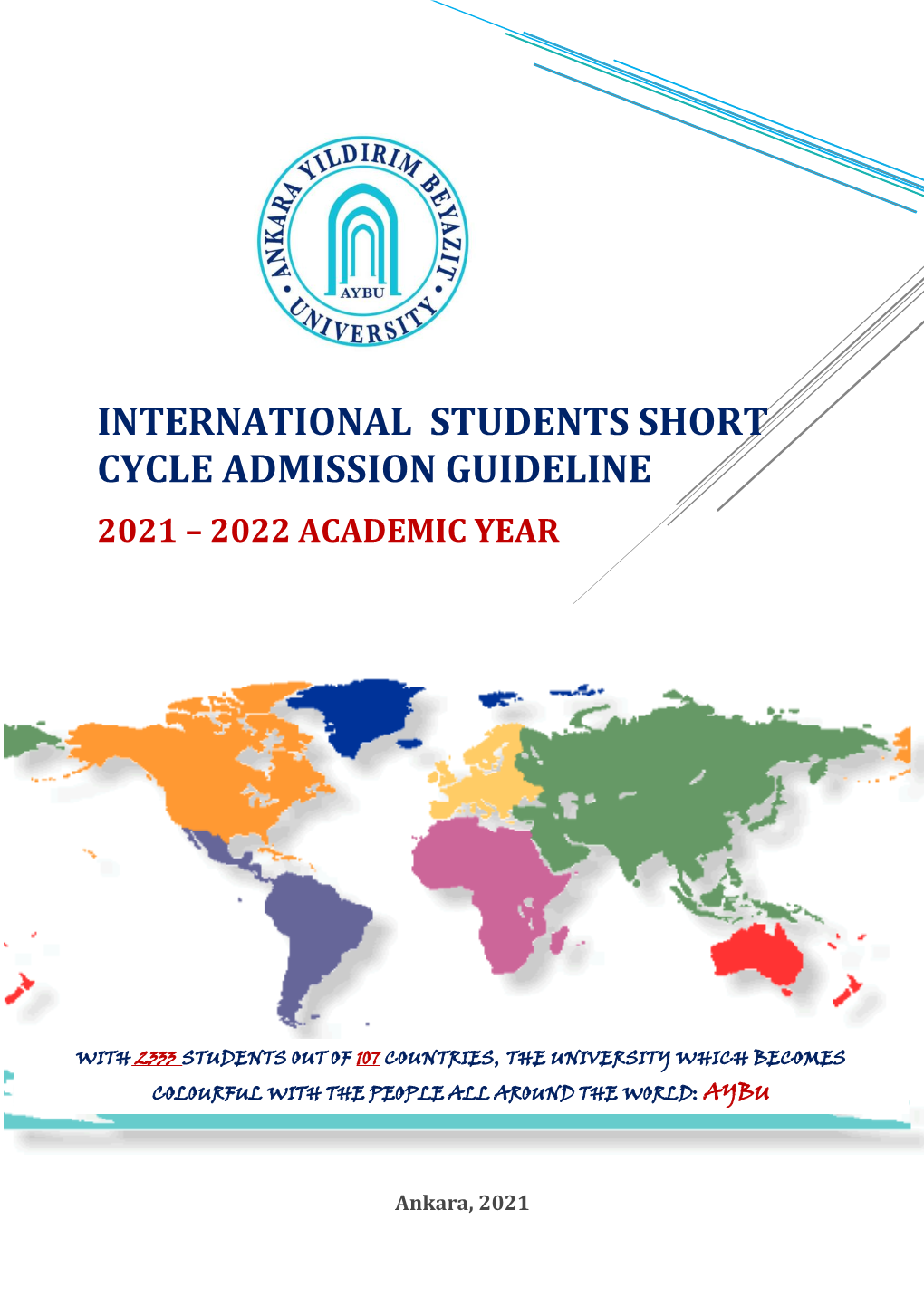 International Students Short Cycle Admission Guideline