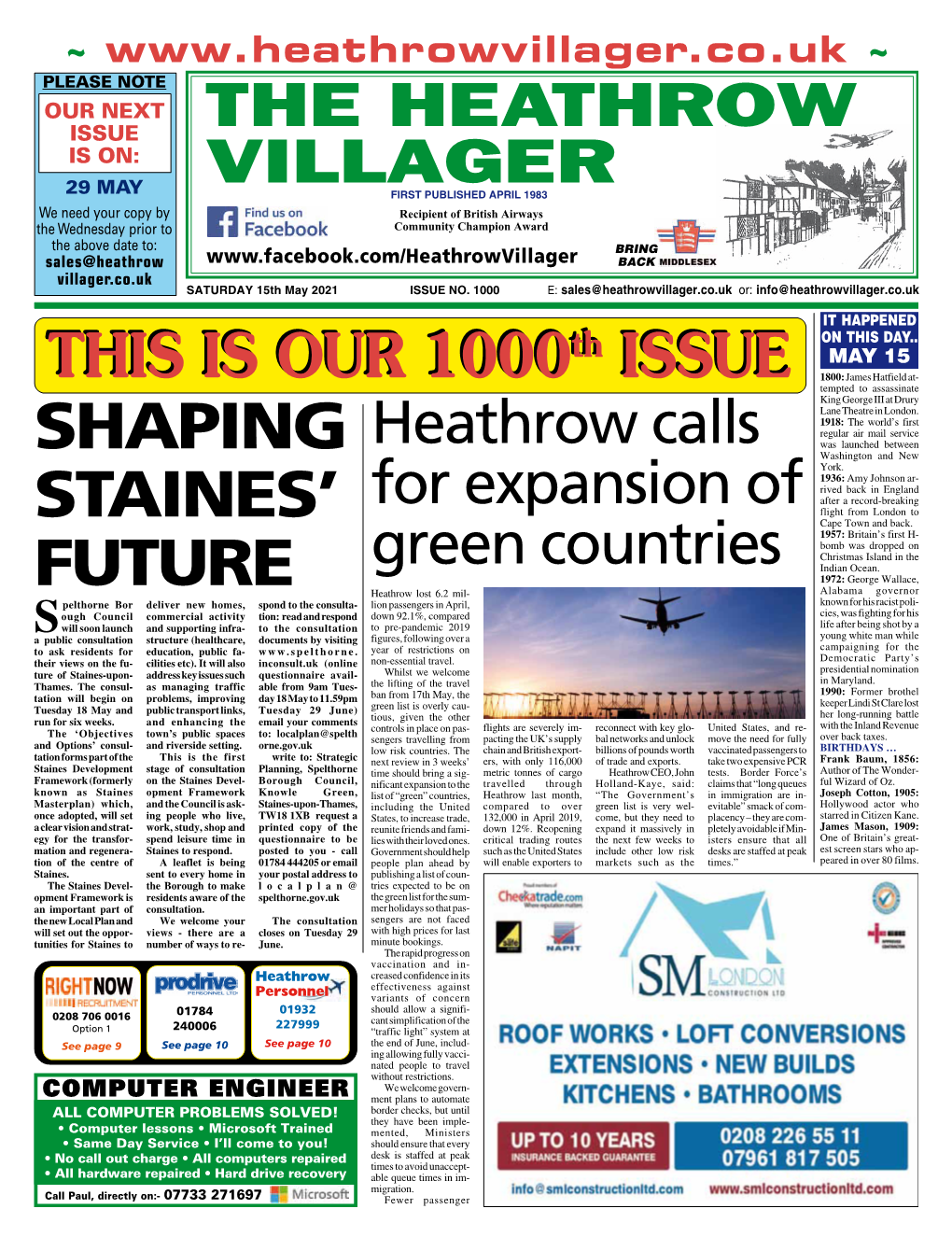 Shaping Staines' Future