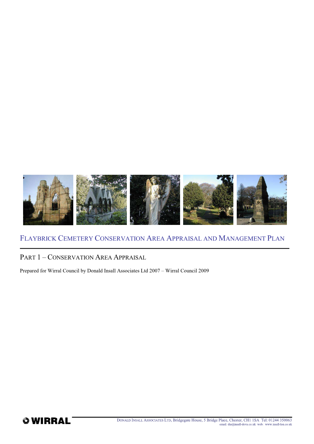 Flaybrick Cemetery Conservation Area Appraisal and Management Plan