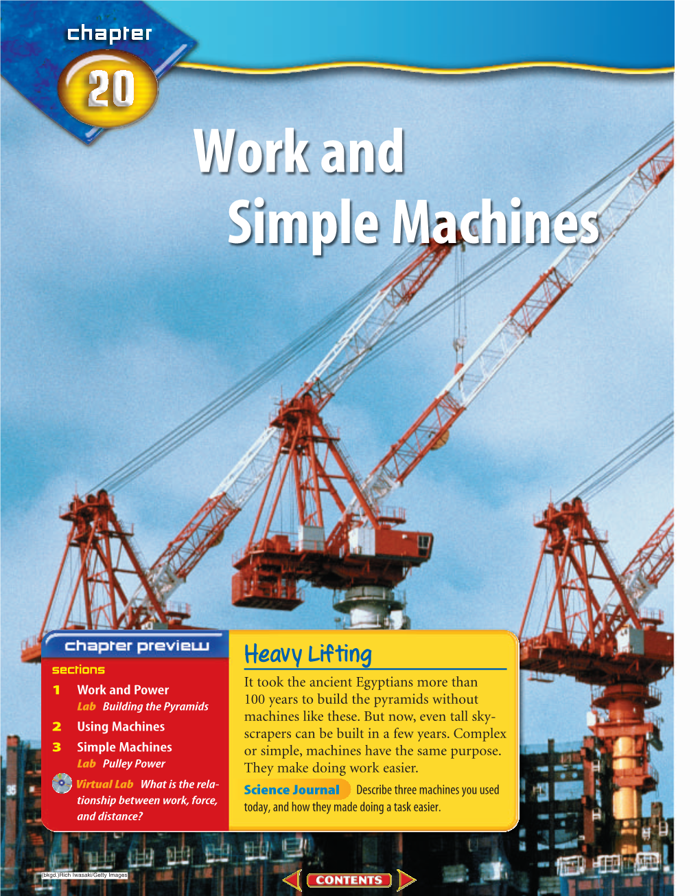 Chapter 20: Work and Simple Machines