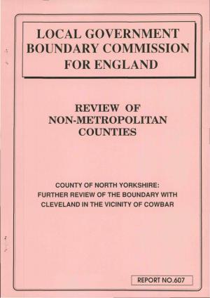 Local Government Boundary Commission for England